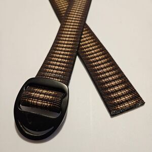 Elegant Black and Brown Men's Belt Waist 40"